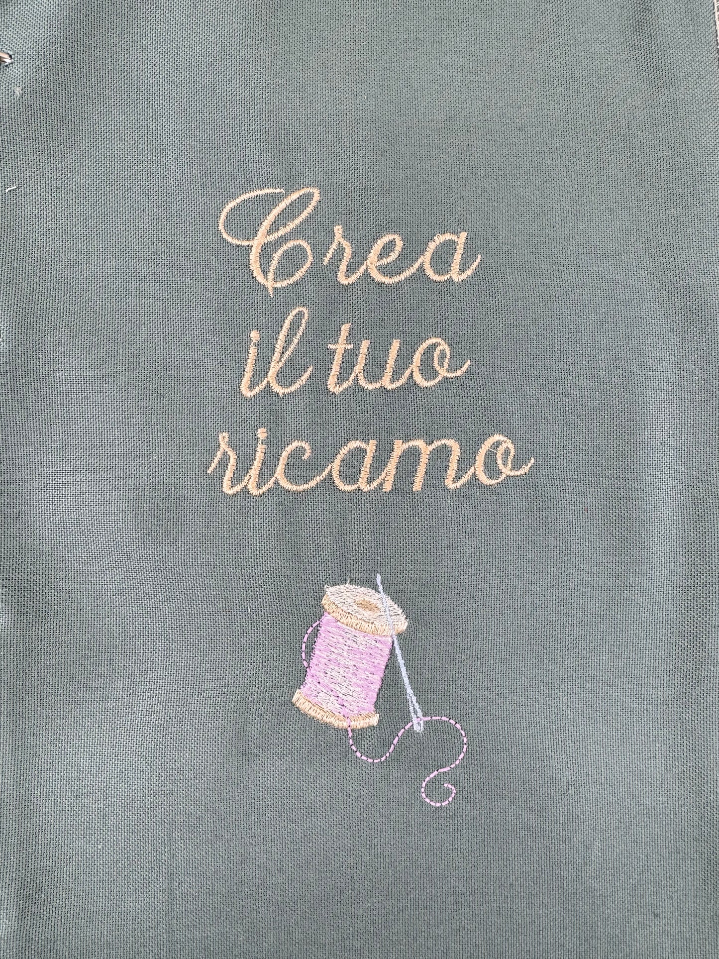 RICAMA il tuo personalizzato