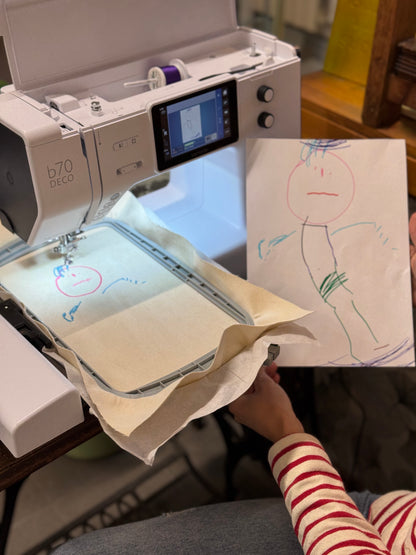 "MAMMA TI DISEGNO LA BORSA"