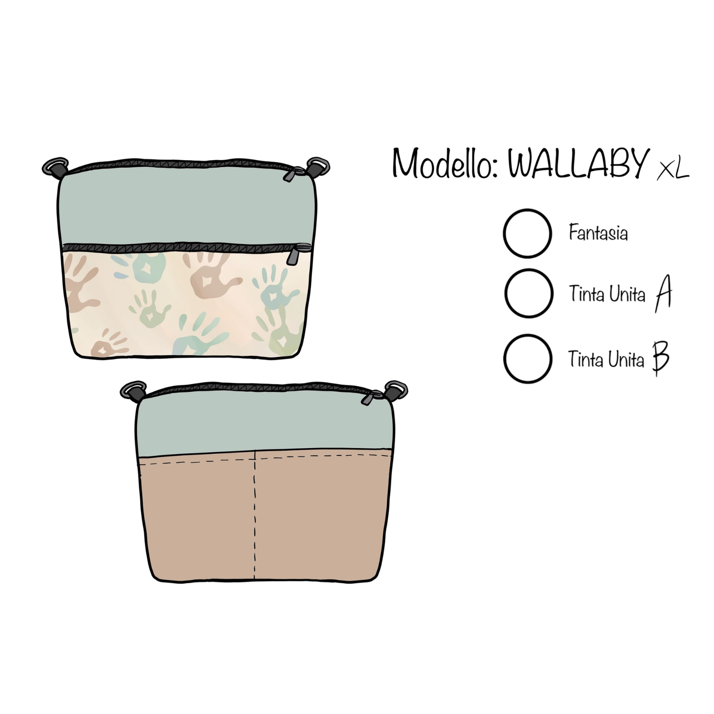 WALLABY XL- tracolla