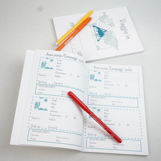 QUADERNO DA VIAGGIO GULLIVER (Senza cover) OUTLET