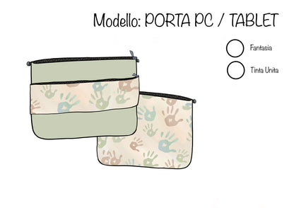 Porta PC/tablet su misura - POLLICIno